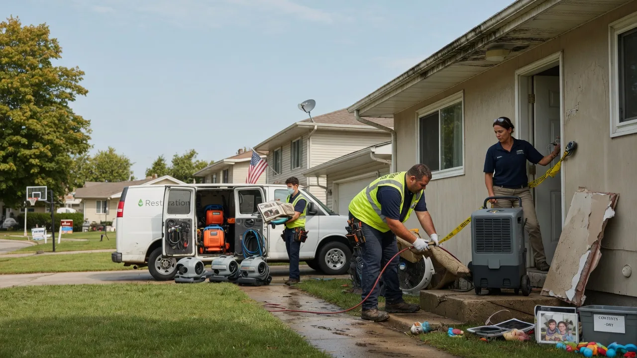 Water Damage Restoration in Hartsburg, MO near me